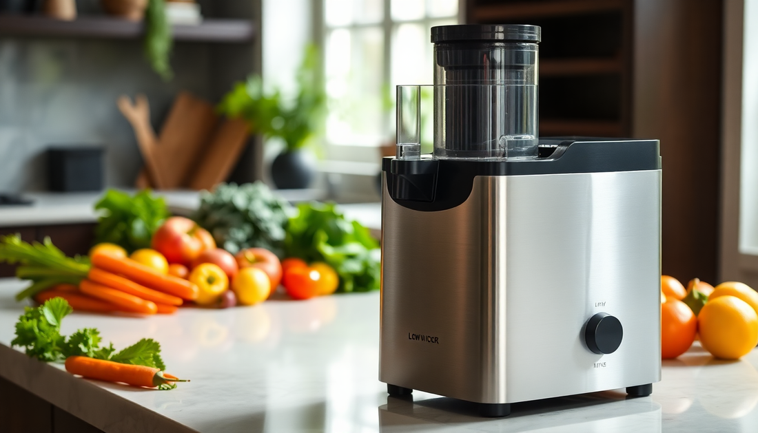 Unlock the Power of Healthy Juicing with the BioloMix Wide Chute Slow Masticating Juicer