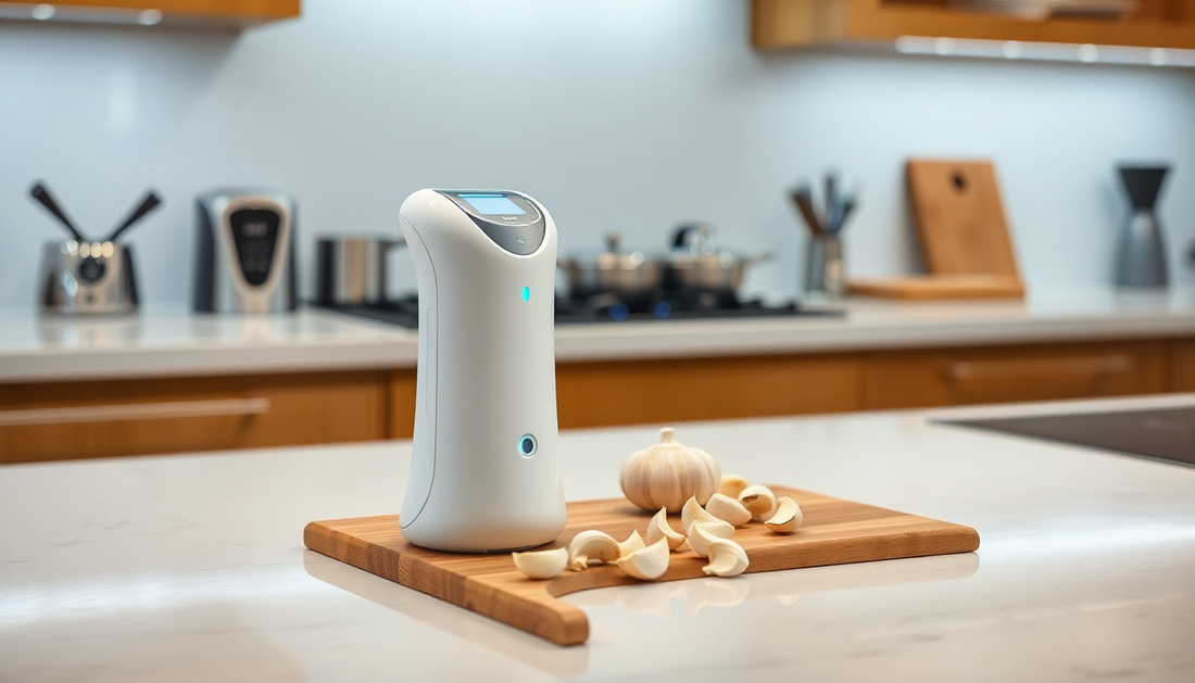 Discover the Versatile Wireless Electric Garlic Press and Mini Meat Grinder from BlenderJuice.com