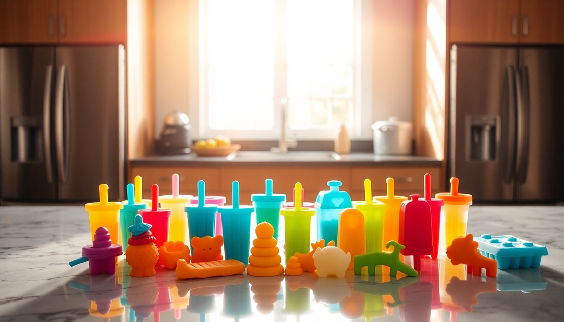 Elevate Your Frozen Treats with Homemade Silicone Molds from BlenderJuice.com