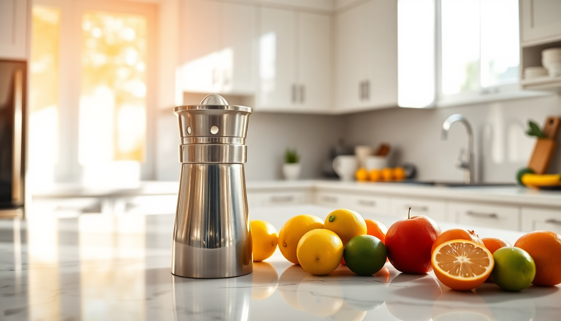 Squeeze the Most Out of Your Citrus with BlenderJuice.com's Manual Lemon Squeezer