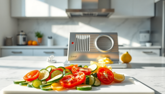 Revolutionize Your Kitchen with the 8 in 1 Mandoline Slicer from BlenderJuice.com