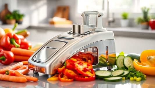 Unlock the Power of Healthy Eating with the Multifunctional Vegetable Cutter and Paper Shredder from BlenderJuice.com