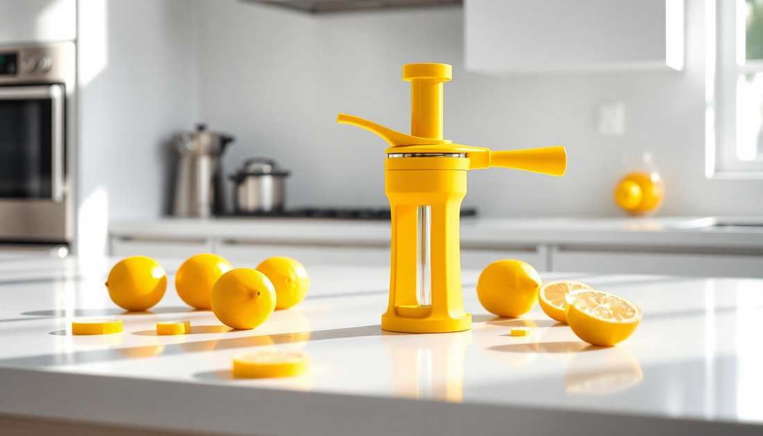 Elevate Your Kitchen with the Versatile Manual Lemon Press from BlenderJuice.com