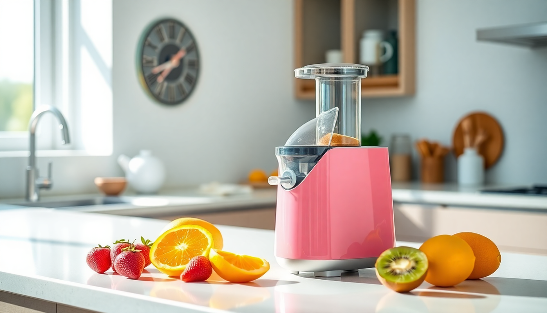 Discover the Portable Power of the OSTMARS Juicer at BlenderJuice.com