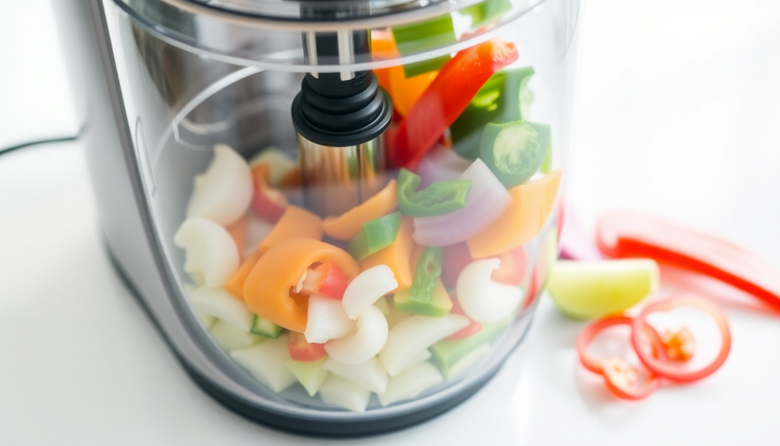 Elevate Your Culinary Creations with the Mini Food Garlic Vegetable Grinder from BlenderJuice.com