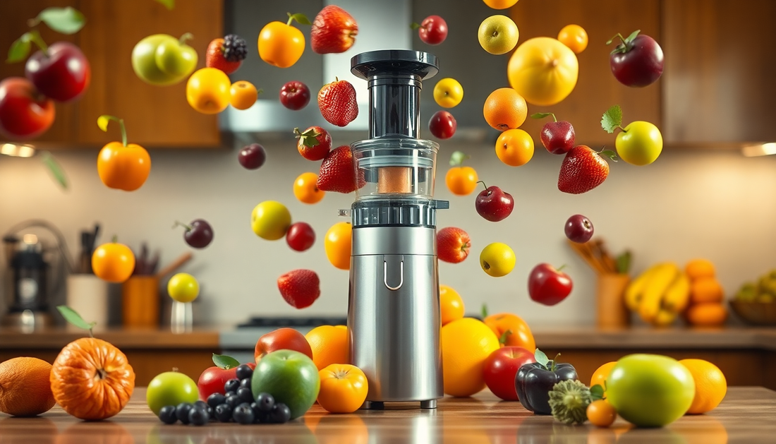 Unlock the Power of Healthy Living with BlenderJuice.com's Dynamic Fruit Nest Frying Charging Juicer