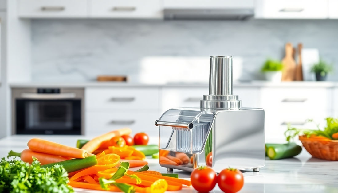 Revolutionize Your Kitchen with the Multi-Function Vegetable Cutter Roller Shaper Tool from BlenderJuice.com