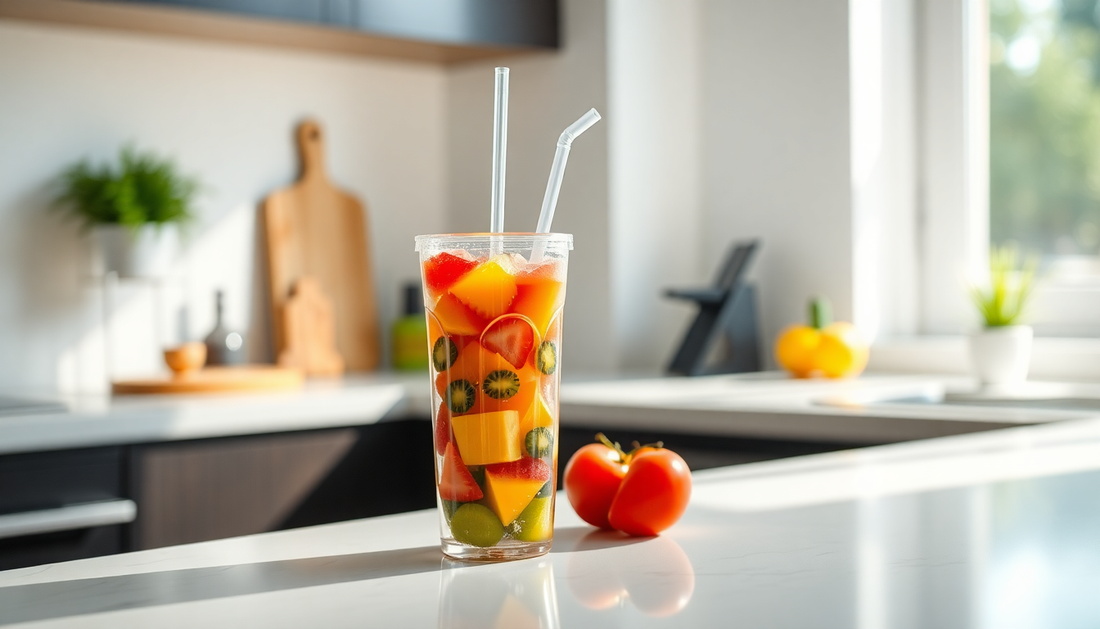 Discover the Convenience and Versatility of the Household Small Juicer Cup With Straw at BlenderJuice.com