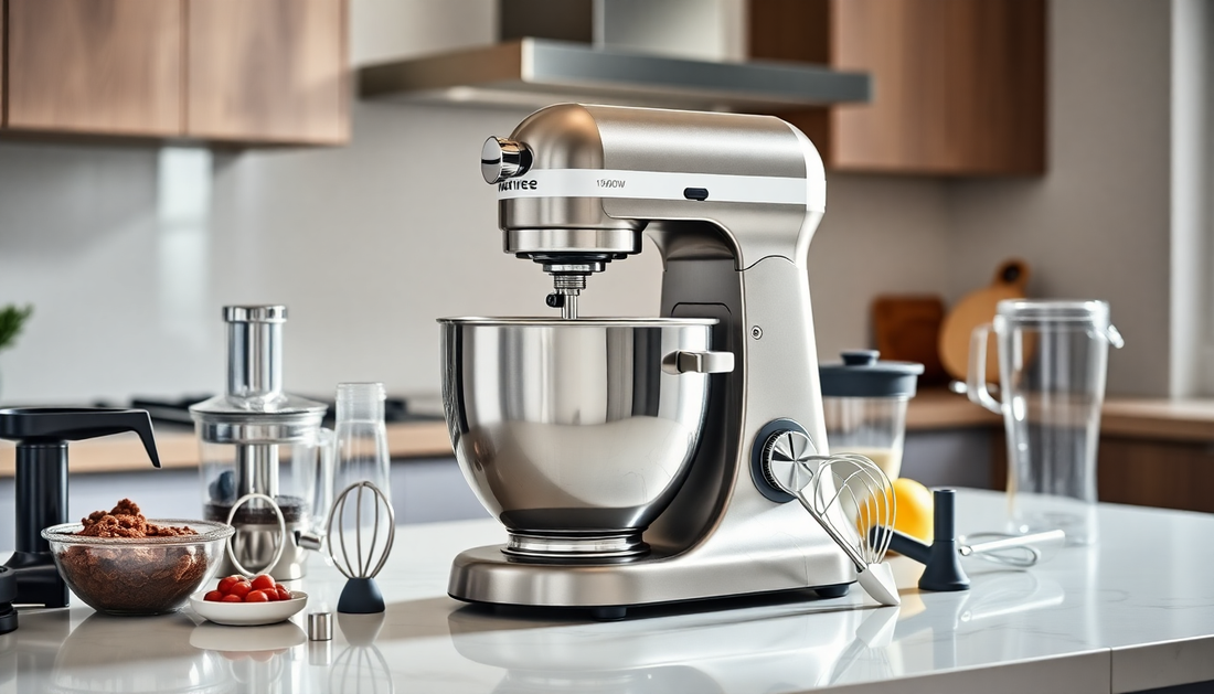 Unleash Your Culinary Prowess with the 1500W Planetary Mixer from BlenderJuice.com