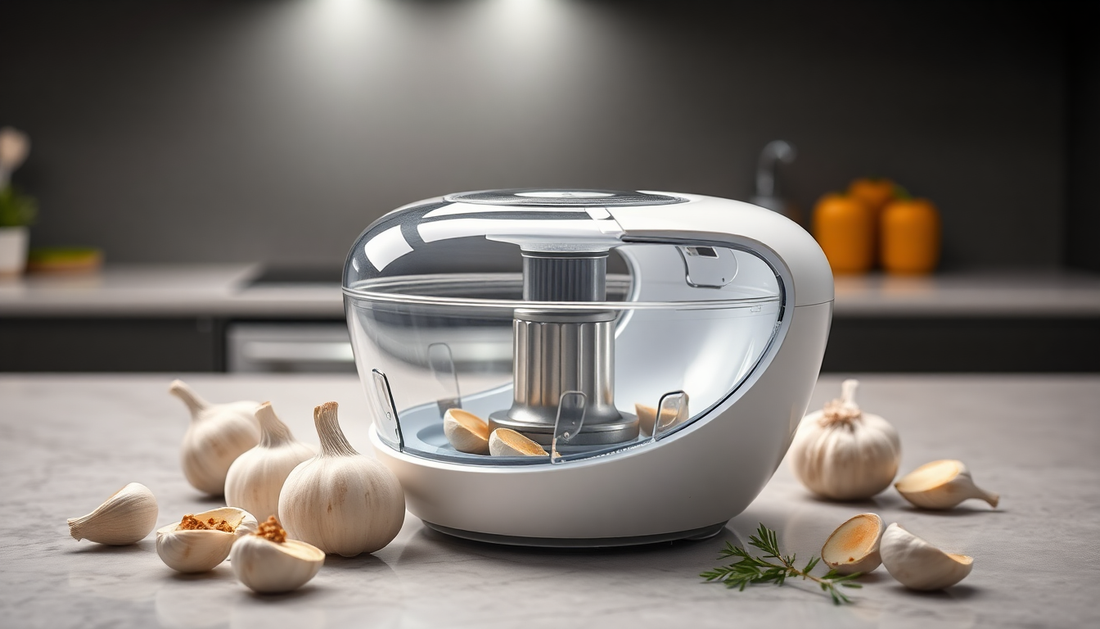 Revolutionize Your Garlic Prep with the 250ml Wireless Electric Garlic Chopper Crusher from BlenderJuice.com