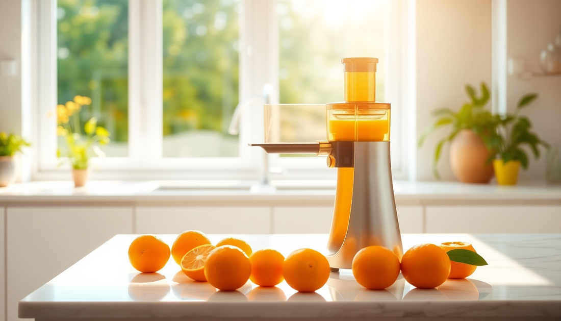 Squeeze the Most Out of Your Citrus with the Manual Orange Squeeze Juicer Cup from BlenderJuice.com