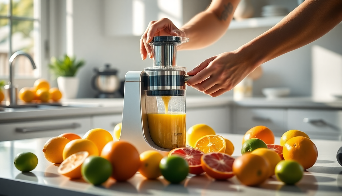 Discover the Versatility of the Multifunctional Small Hand-Cranked Fruit Juicer at BlenderJuice.com