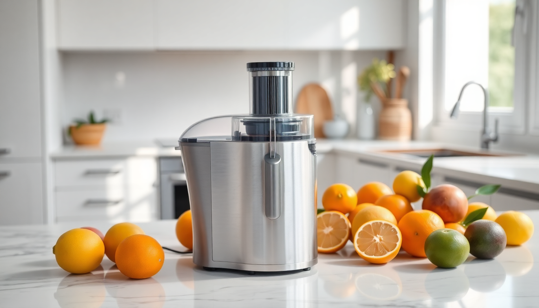 Unlock the Power of Healthy Juicing with the Fruit Stainless Steel Manual Juicer from BlenderJuice.com