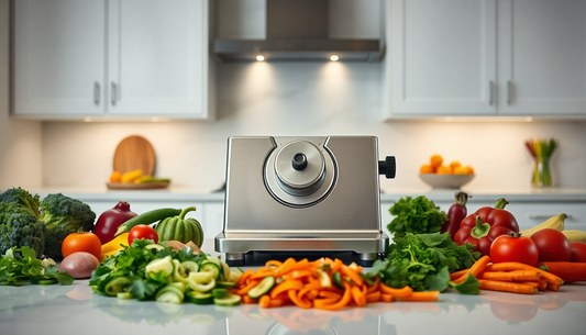 Unlock the Power of Healthy Eating with BlenderJuice.com's Multi-Function Vegetable Slicer and Potato Chopper