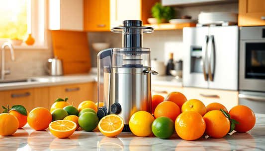 Unlock the Zesty Goodness: Discover the Ultimate Citrus Fruits Squeezer at BlenderJuice.com