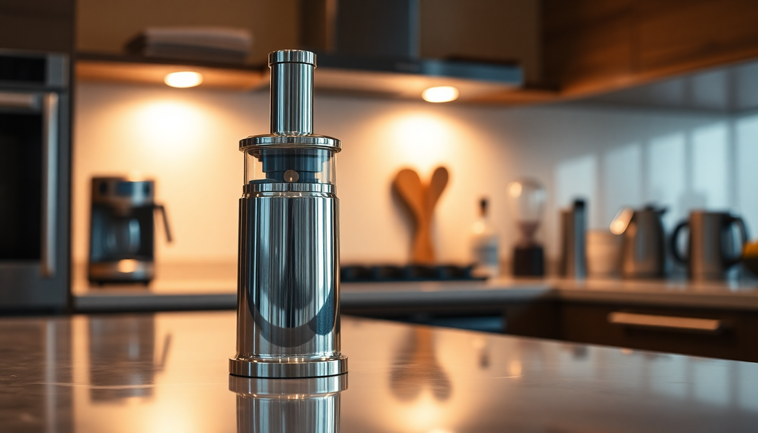 Unlock the Power of Citrus with the 304 Stainless Steel Lemon Drill Juicer from BlenderJuice.com