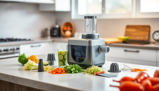 Unlock the Power of Healthy Eating with BlenderJuice.com's Household Electric Multi-function Vegetable Slicing And Shredding Machine