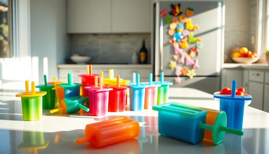Unleash Your Creativity with the Ice Cream Mold Lolly Popsicle Maker from BlenderJuice.com