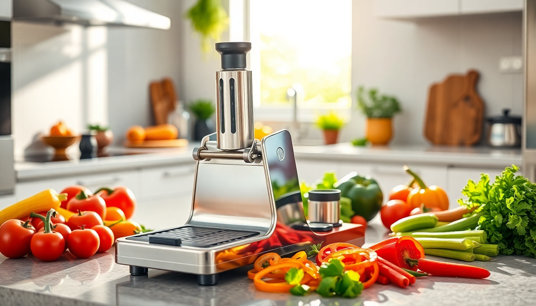 Unlock the Power of Versatility with the 3 In 1 Vegetable Slicer from BlenderJuice.com