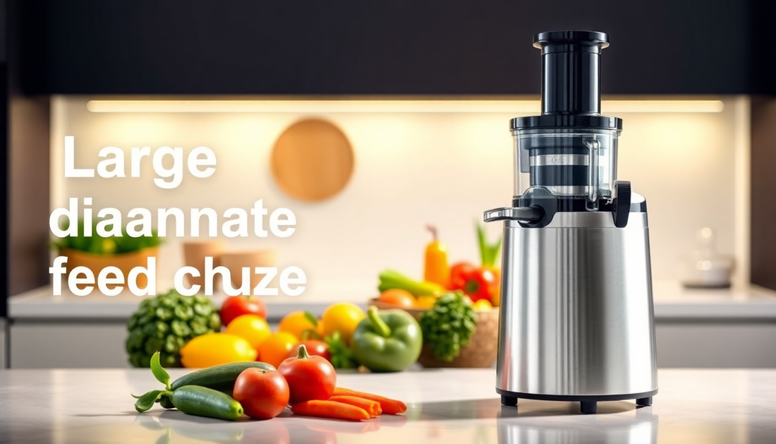 Unlock the Power of Fresh Juice with the New Separating Large Diameter Juicer from BlenderJuice.com