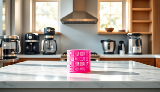 Elevate Your Beverages and Culinary Creations with the Silicone Household Cylinder Ice Cube Mold from BlenderJuice.com