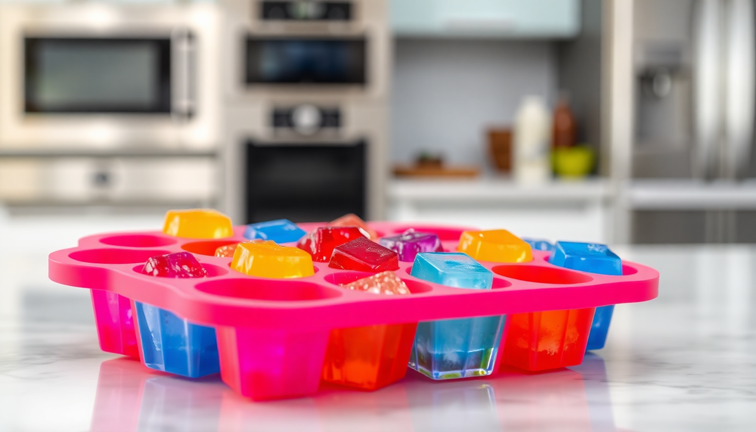 Elevate Your Beverages with the Jelly Honeycomb Ice Mold from BlenderJuice.com