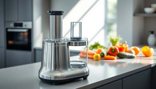 Revolutionize Your Meal Prep with the New Stainless Steel Multi-Function Vegetable Cutter from BlenderJuice.com