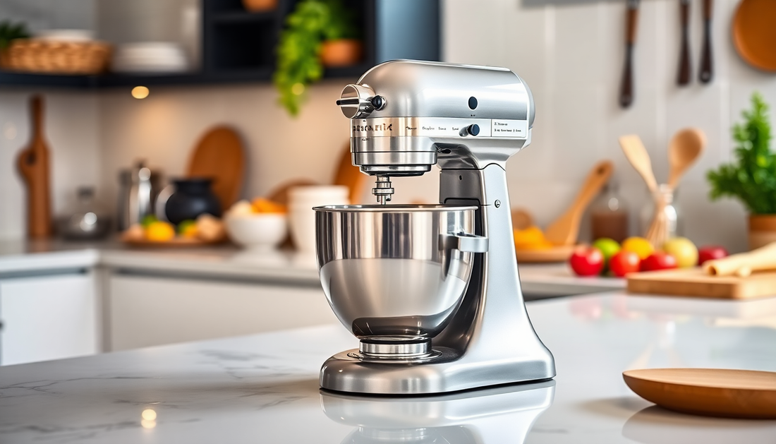Revolutionize Your Kitchen with the 5-Speed Electric Food Mixer from BlenderJuice.com