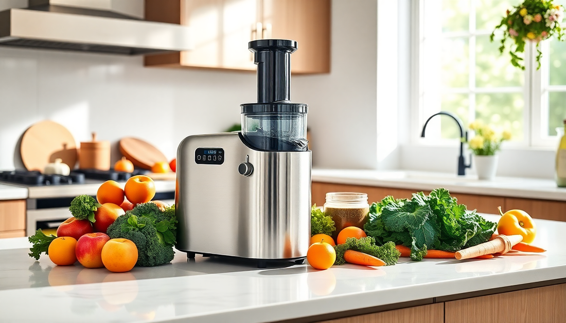 Unlock the Power of Healthy Juicing with BlenderJuice.com's Low Speed Juicer