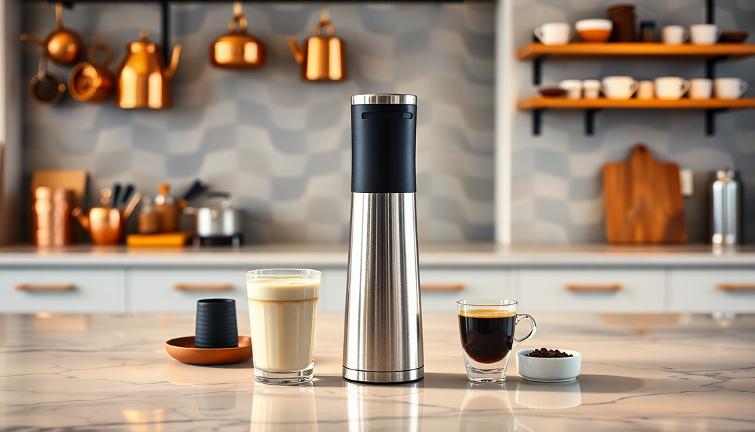 Elevate Your Coffee Experience with Electric Milk Frothers from BlenderJuice.com