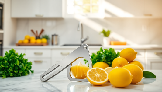 Revolutionize Your Kitchen with the Multifunctional Household Lemon Slicer from BlenderJuice.com