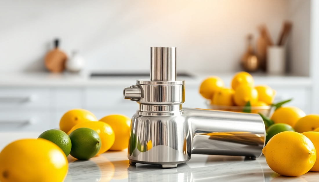 Thickened 304 Stainless Steel Manual Juicer Lemon Juicer Kitchen Appliances at BlenderJuice.com