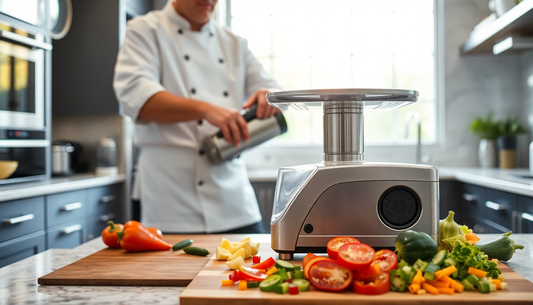 Revolutionize Your Kitchen with the Commercial Vegetable Cutter from BlenderJuice.com
