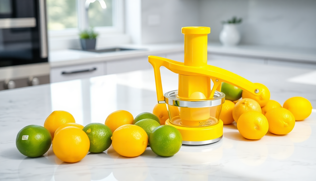 Unlock the Power of Fresh Citrus: Discover the Household Manual Fruit Lemon Juicer at BlenderJuice.com