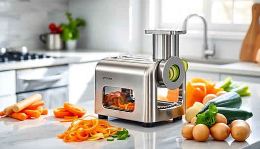 Revolutionize Your Kitchen with the Versatile Food Slicer 3 In 1 Potato Spiralizer from BlenderJuice.com