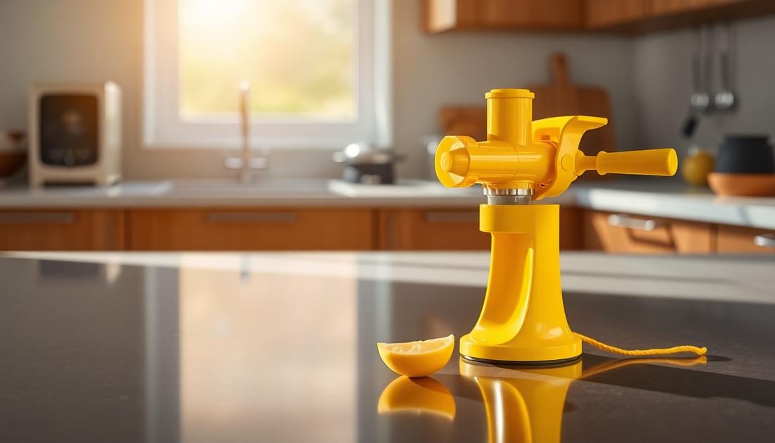 Unlock the Power of Fresh Juice with a Manual Fruit Juicer from BlenderJuice.com