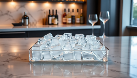 Elevate Your Drinks with the Perfect Ice Cubes from BlenderJuice.com