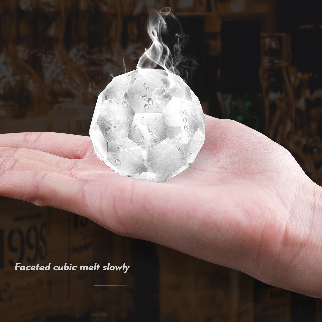 Silicone Ice Ball Tray with Cover Reusable Ice Cubes Maker Ice Cream Molds