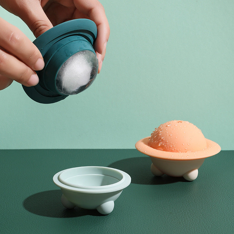Cavity Ice Cube Maker Form For Ice Silicone Ice Mold Single Round Ice Cube Tray