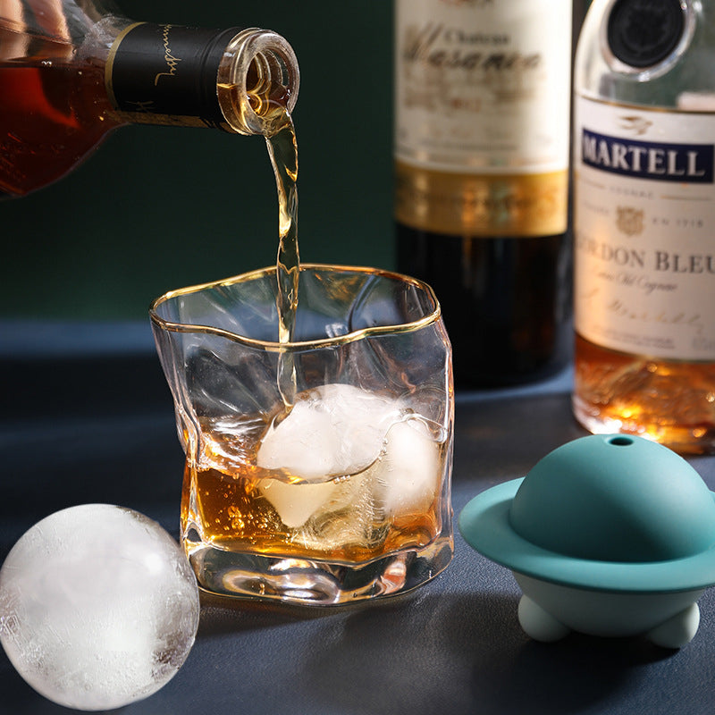 Cavity Ice Cube Maker Form For Ice Silicone Ice Mold Single Round Ice Cube Tray