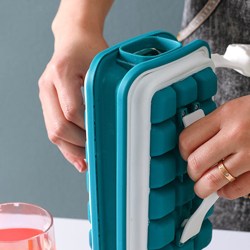 Silicone Ice Hockey Pot Two-in-one Ice Tray Mold