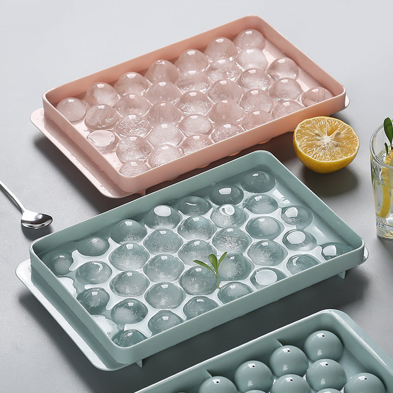 Ice Tray 3D Round Ice Molds Home Bar Party Use Round Ball