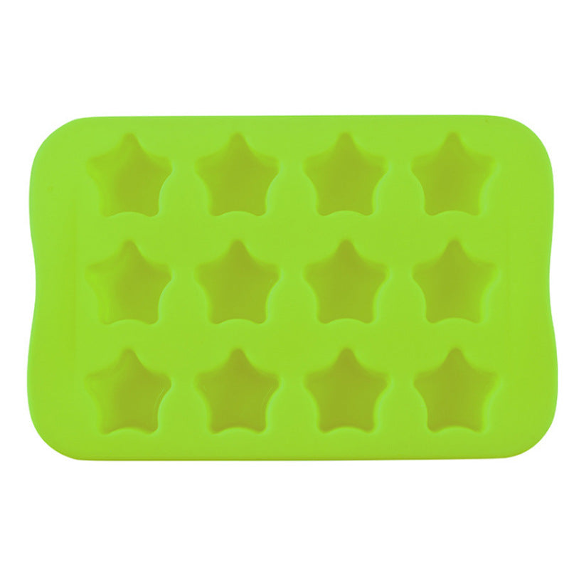 Silicone Shape Ice Tray Ice Cube Mold Square Ice Making D Children Cake Shape