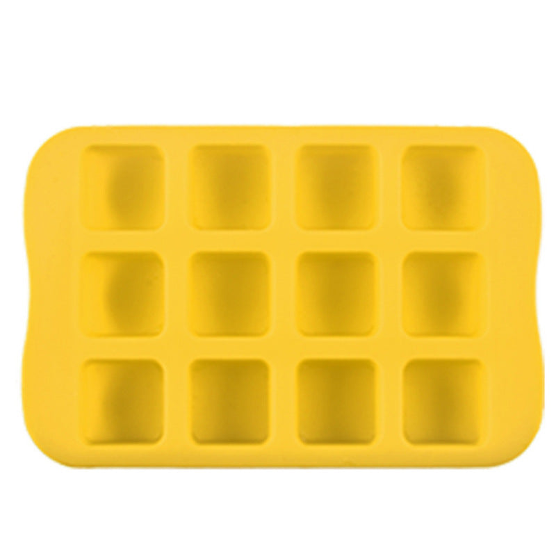 Silicone Shape Ice Tray Ice Cube Mold Square Ice Making D Children Cake Shape