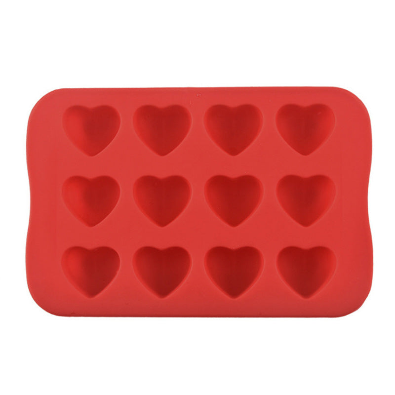 Silicone Shape Ice Tray Ice Cube Mold Square Ice Making D Children Cake Shape