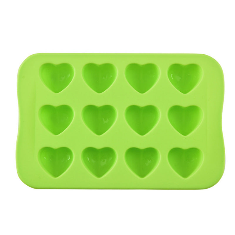 Silicone Shape Ice Tray Ice Cube Mold Square Ice Making D Children Cake Shape