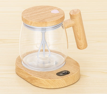 High Speed Fast Automatic Coffee Mug Electric Mixing Glass