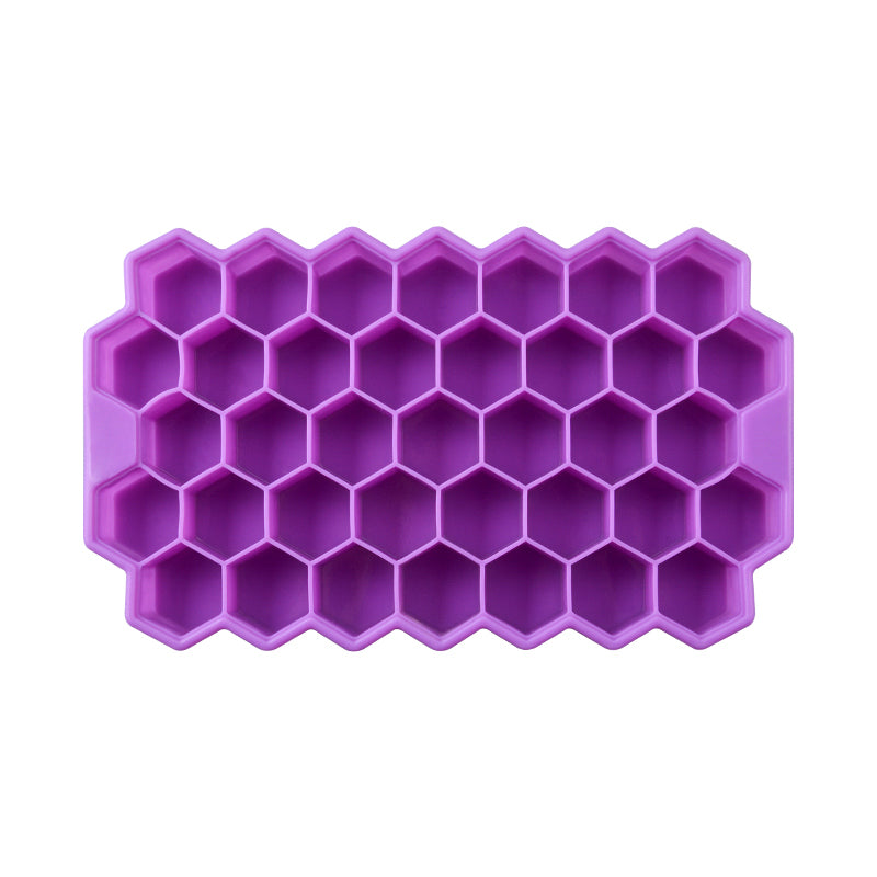 Honeycomb silicone ice tray