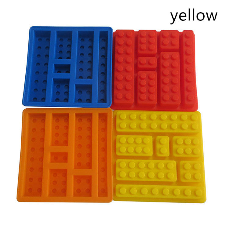 Puzzle Silicone Building Block Ice Tray Ice Mold Size Square Mold