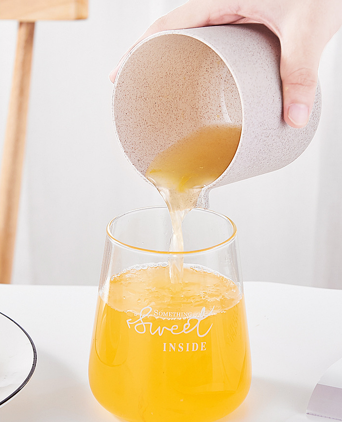 Portable Blender Orange Lemon Juicer Manually Wheat Straw Blender